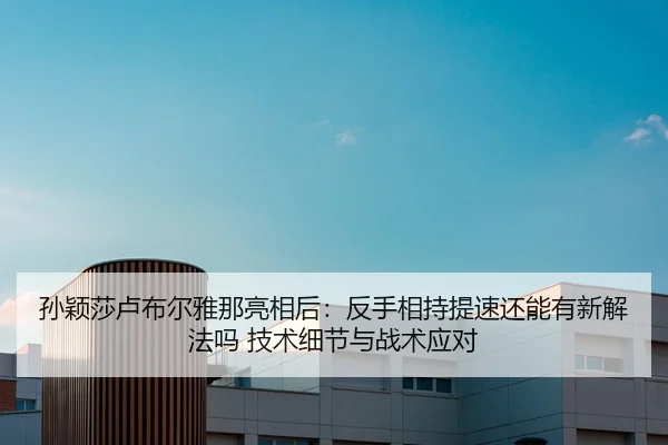 孙颖莎卢布尔雅那亮相后：反手相持提速还能有新解法吗 技术细节与战术应对 - jiuyou